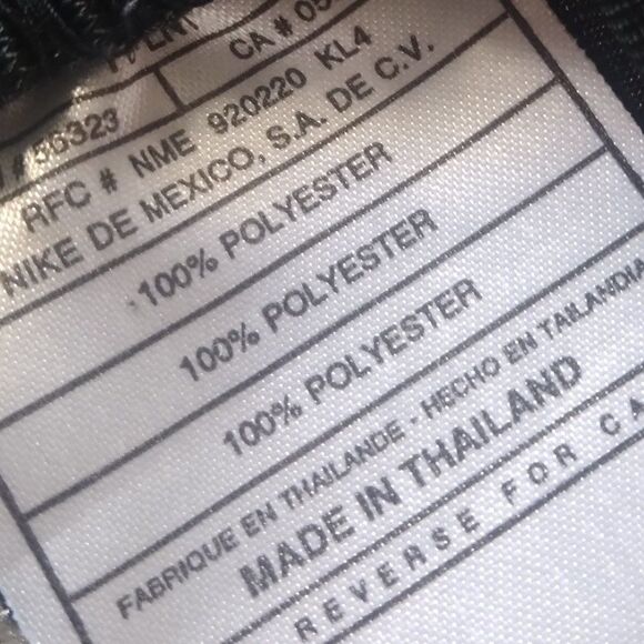 Vintage 90s Nike Sweat Pants Dazzle Shimmer Full Snap - Picture 5 of 7